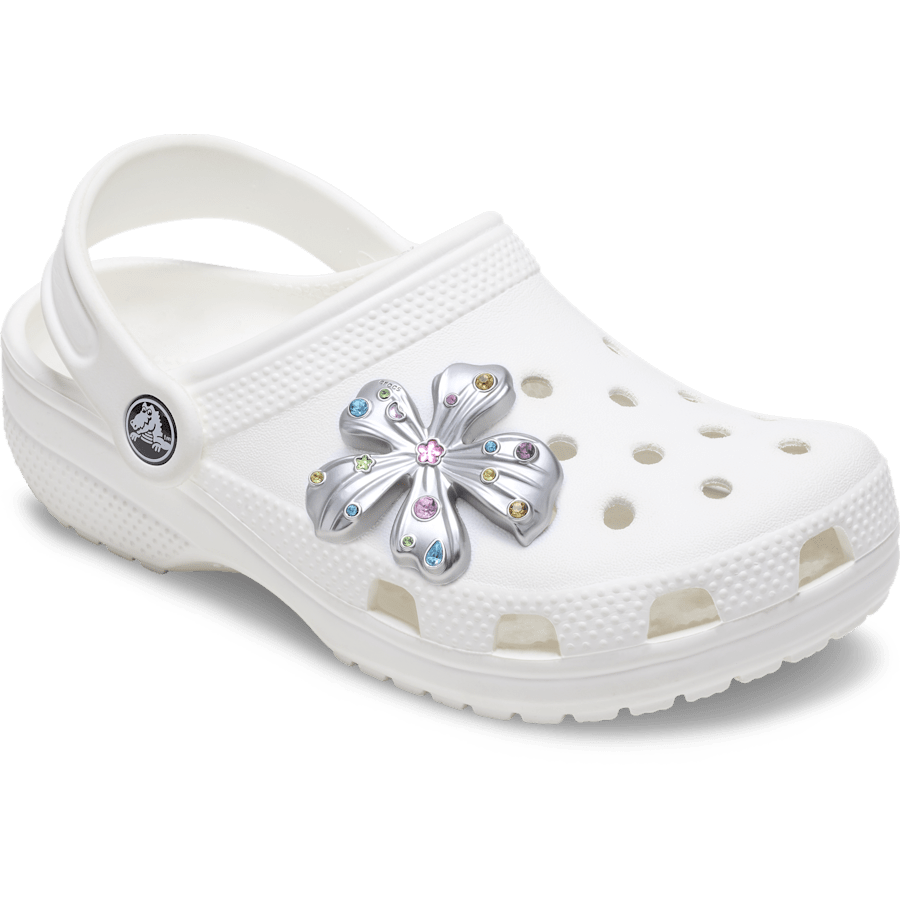 Silver Meta Gem Flower Jibbitz™ charms Women|Men Online
