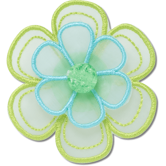 Green Mesh Flower Jibbitz™ charms Women|Men Sale