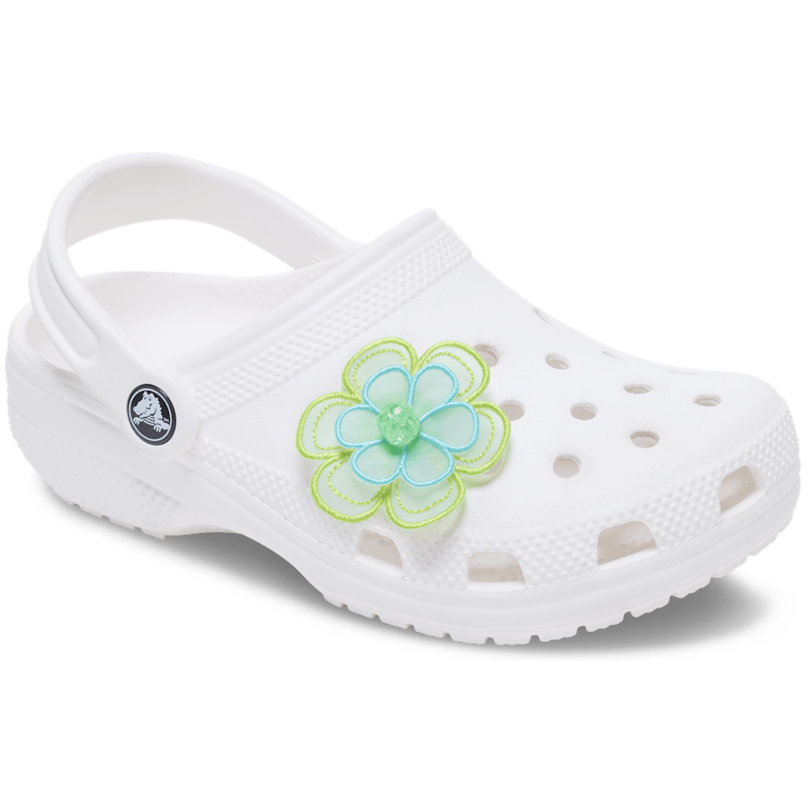 Green Mesh Flower Jibbitz™ charms Women|Men Sale