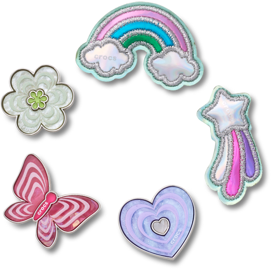 Funky Girly Icons 5 Pack Jibbitz™ charms Women|Men|Jibbitz™ Charms Outlet