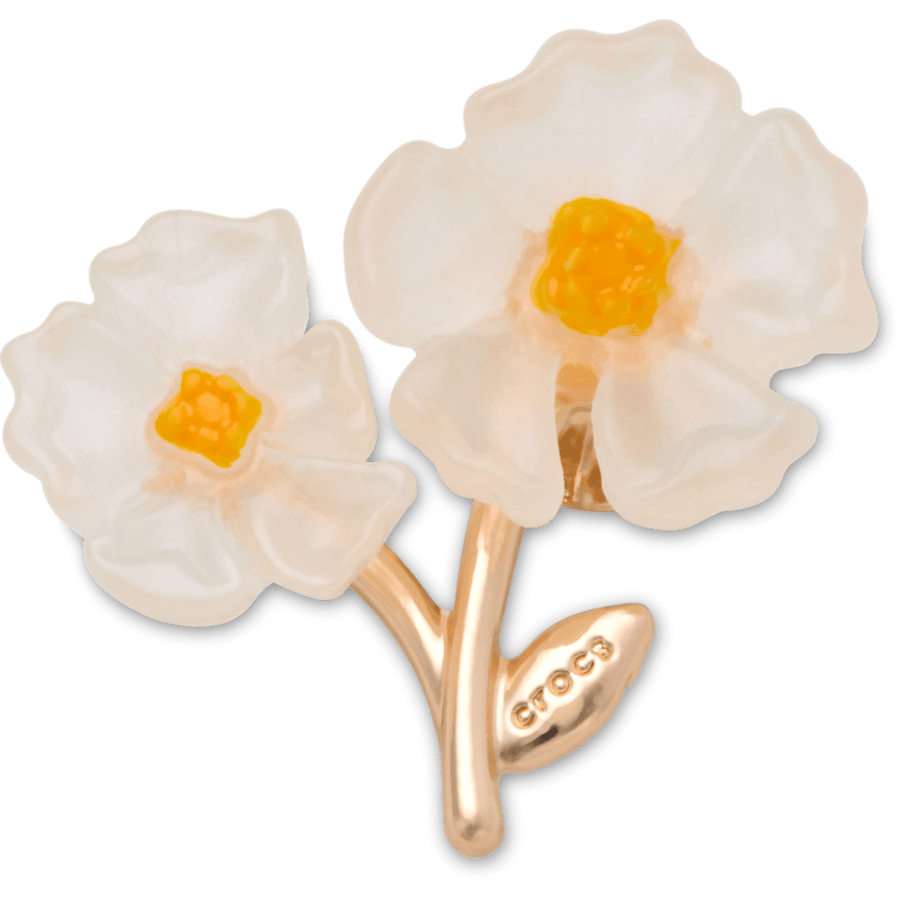 White Floral Blossom Jibbitz™ charms Women|Men Sale