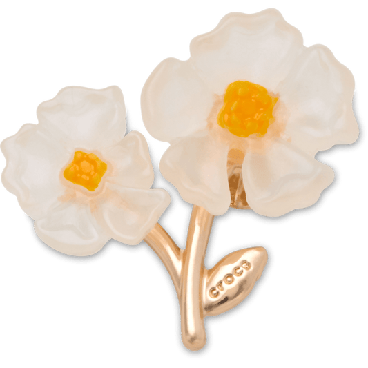 White Floral Blossom Jibbitz™ charms Women|Men Sale