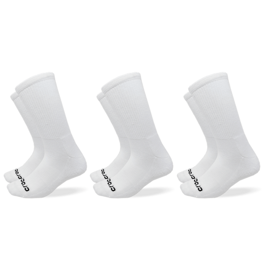 CrocsSocks Crew Texture Logo 3PK Women|Kids Sale