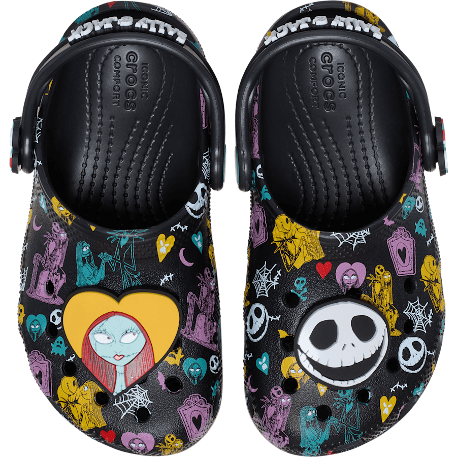 Toddlers’ Disney Tim Burton's The Nightmare Before Christmas Jack and Sally Classic Clog Kids Sale