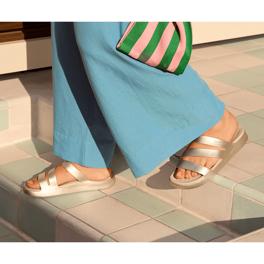 Getaway Metallic Strappy Women For Sale