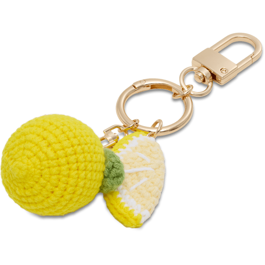 Crochet Lemon Bag Charm Women|Kids Outlet