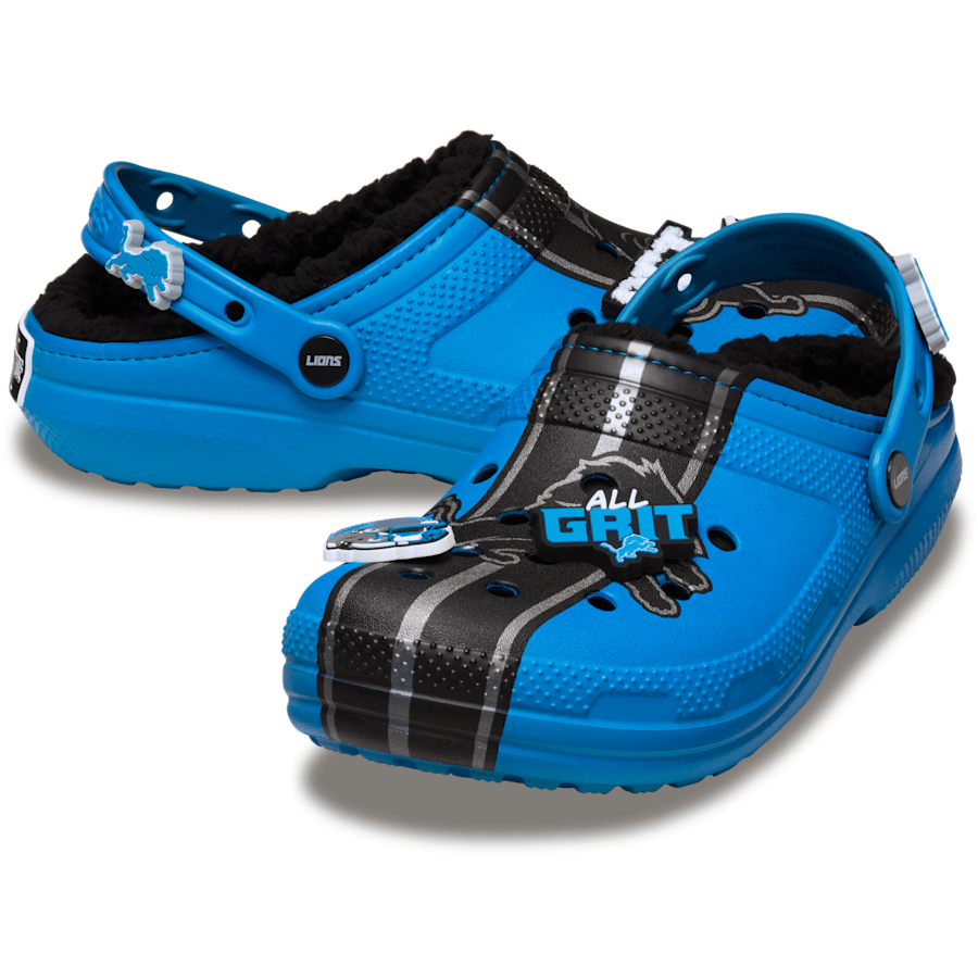 NFL Detroit Lions Classic Lined Clog Women|Men Outlet