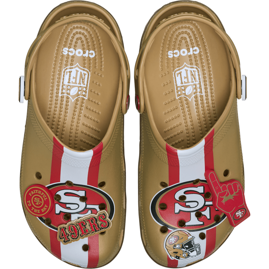 NFL San Francisco 49ers Classic Clog Women|Men Discount
