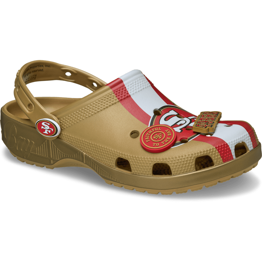 NFL San Francisco 49ers Classic Clog Women|Men Discount