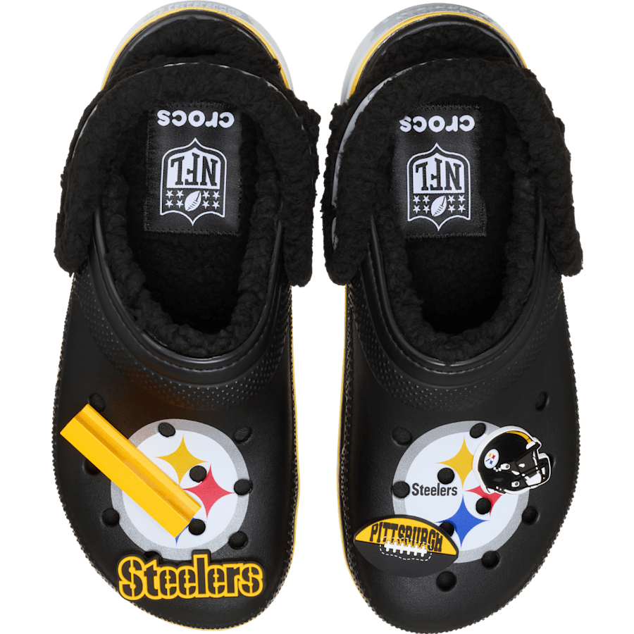 NFL Pittsburgh Steelers Classic Lined Clog Women|Men On Sale