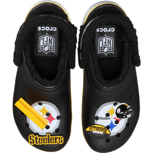 NFL Pittsburgh Steelers Classic Lined Clog Women|Men On Sale