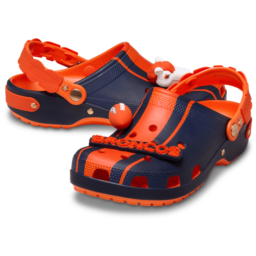 NFL Denver Broncos Classic Clog Women|Men Sale