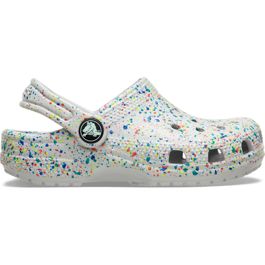 Kids' Classic Glow Paint Splatter Clog Kids Online