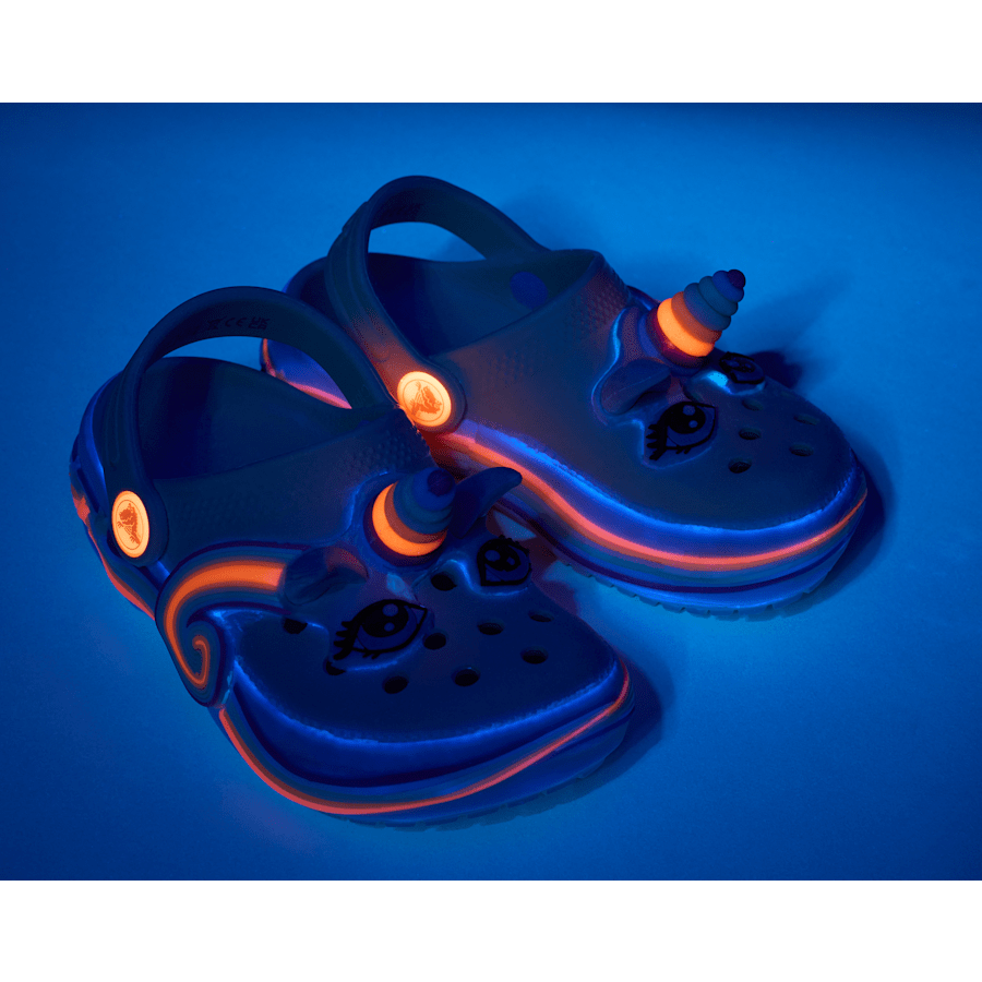 Toddler Classic IAM Unicorn Lights Clog Kids Sale