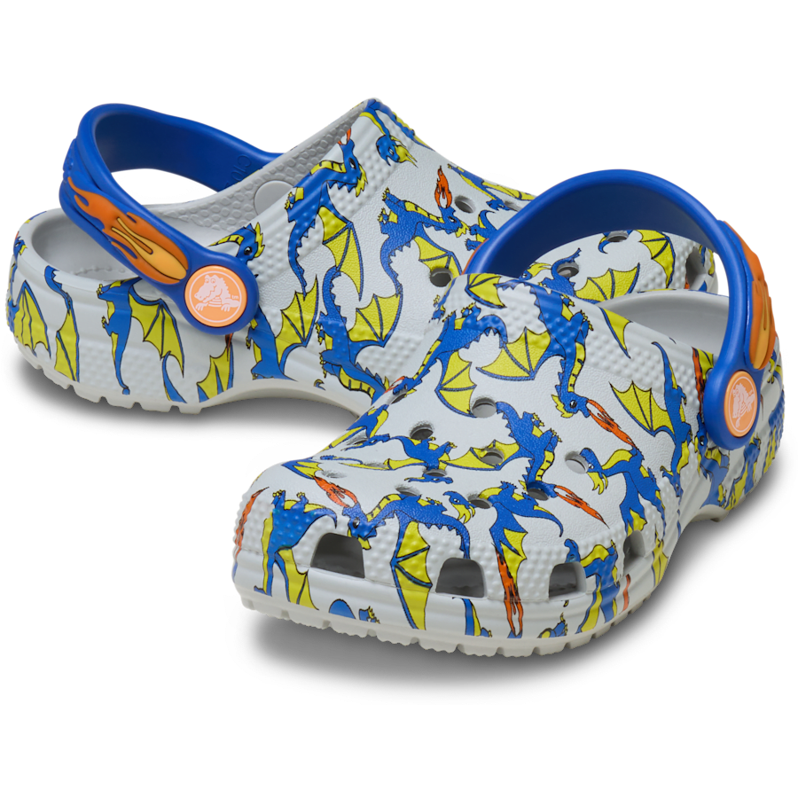Toddler Classic Dragon Graphic Clog Kids Sale