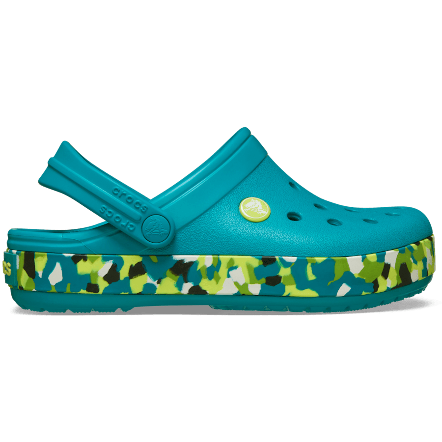 Kids' Crocband Glow Confetti Band Clog Kids Outlet