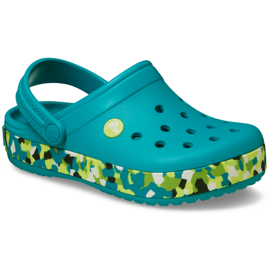 Kids' Crocband Glow Confetti Band Clog Kids Outlet