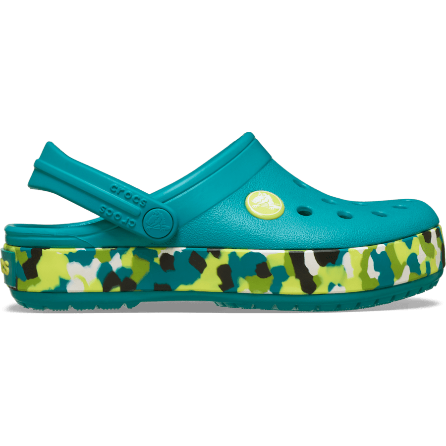 Toddler Crocband Glow Confetti Band Clog Kids Outlet