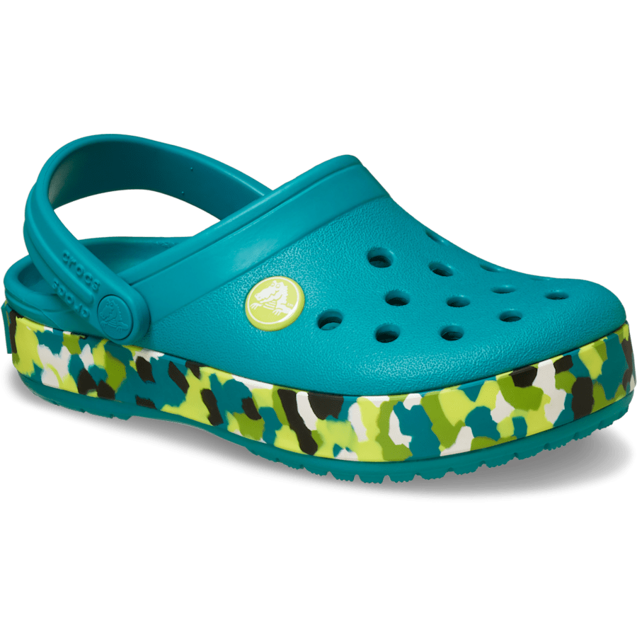 Toddler Crocband Glow Confetti Band Clog Kids Outlet