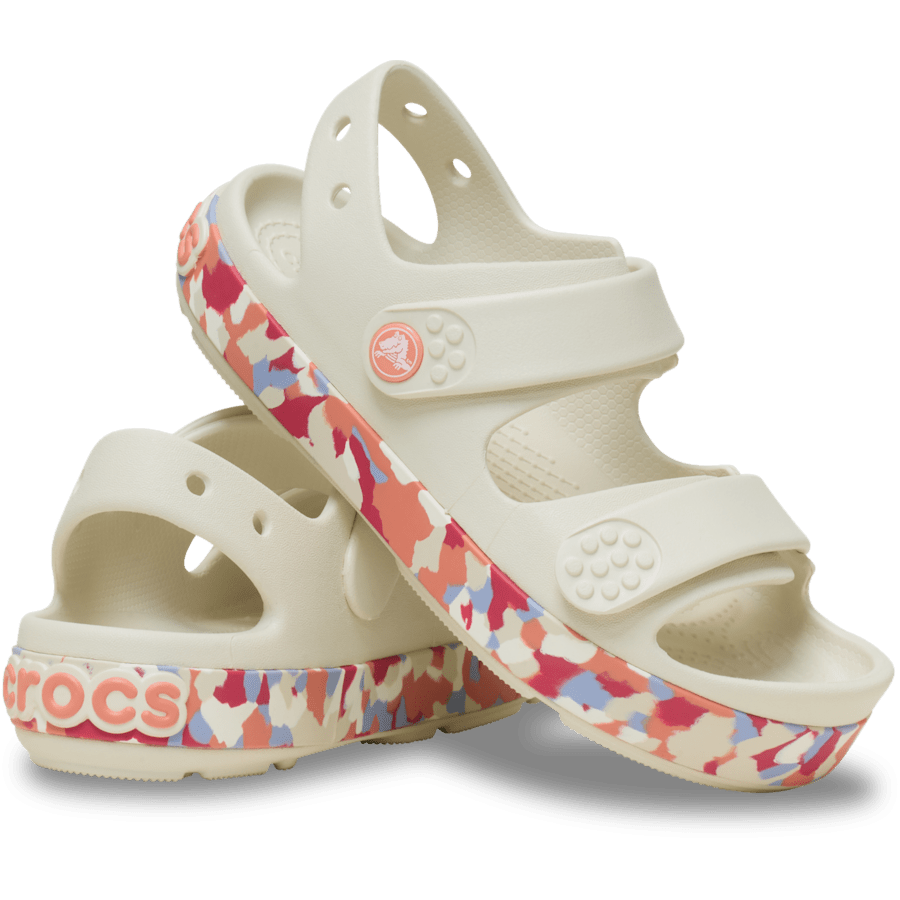Kids’ Crocband™ Cruiser Glow Confetti Band Sandal. Kids Outlet