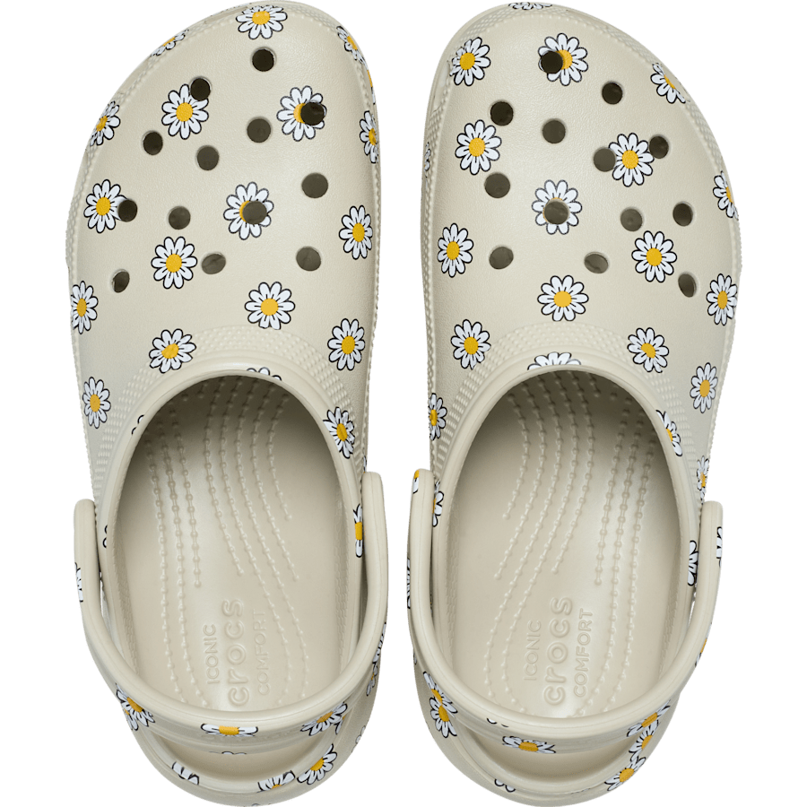 Classic Platform Floral Clog Women On Sale