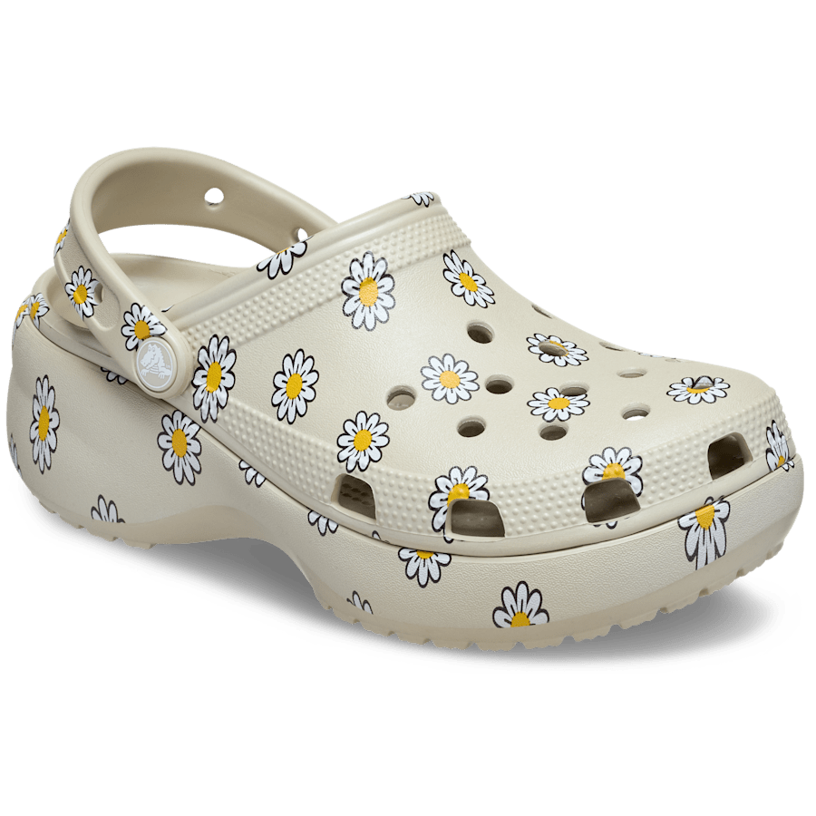 Classic Platform Floral Clog Women On Sale