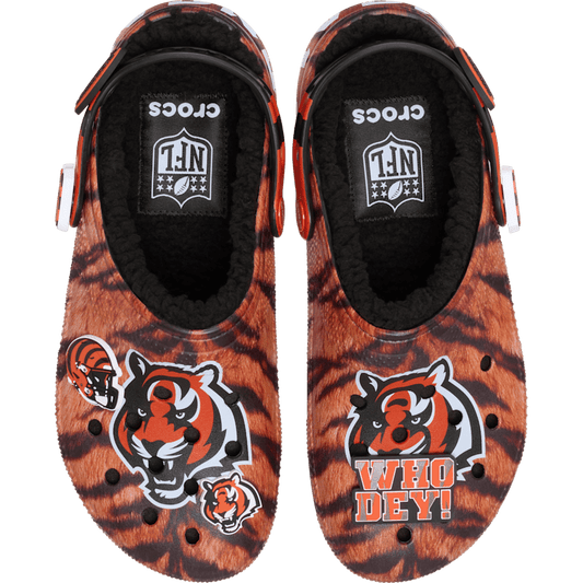 NFL Cincinnati Bengals Classic Lined Clog Women|Men Discount