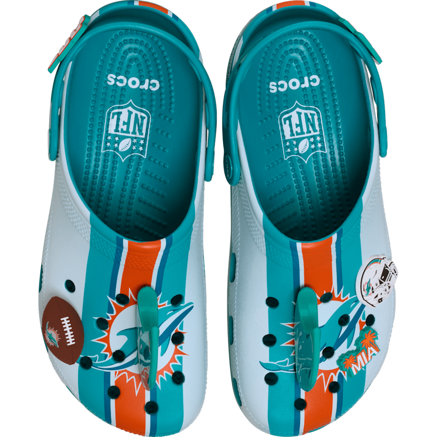 NFL Miami Dolphins Classic Clog Women|Men On Sale