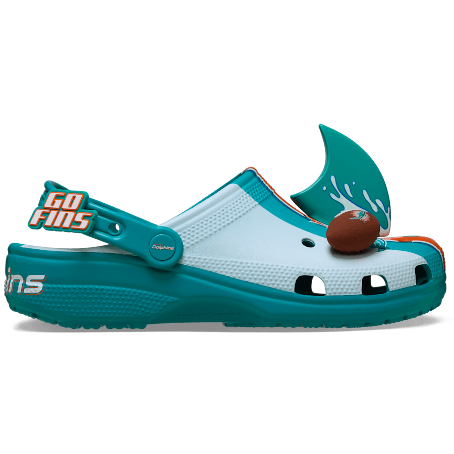 NFL Miami Dolphins Classic Clog Women|Men On Sale