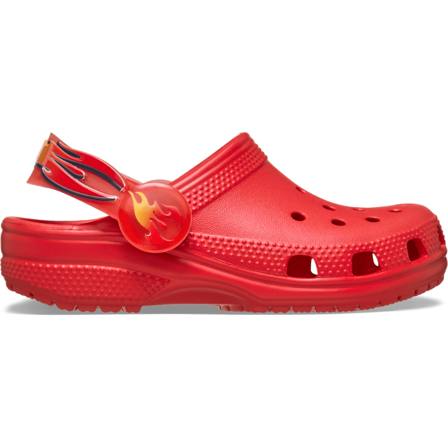 Toddler Classic Flame Lights Backstrap Clog Kids Outlet