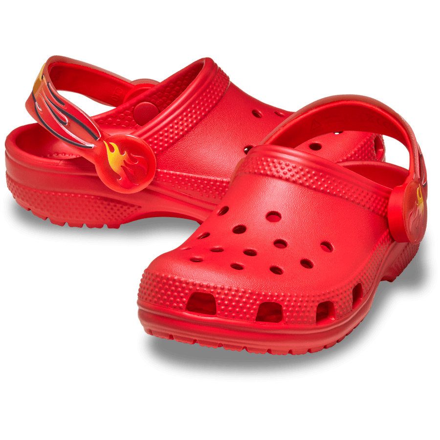 Toddler Classic Flame Lights Backstrap Clog Kids Outlet