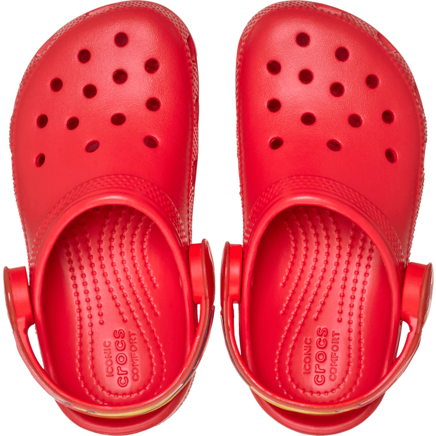 Toddler Classic Flame Lights Backstrap Clog Kids Outlet