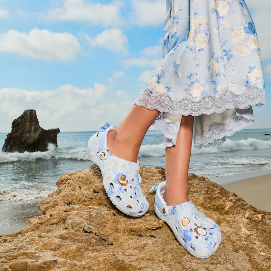 LoveShackFancy Blue Classic Clog Women On Sale