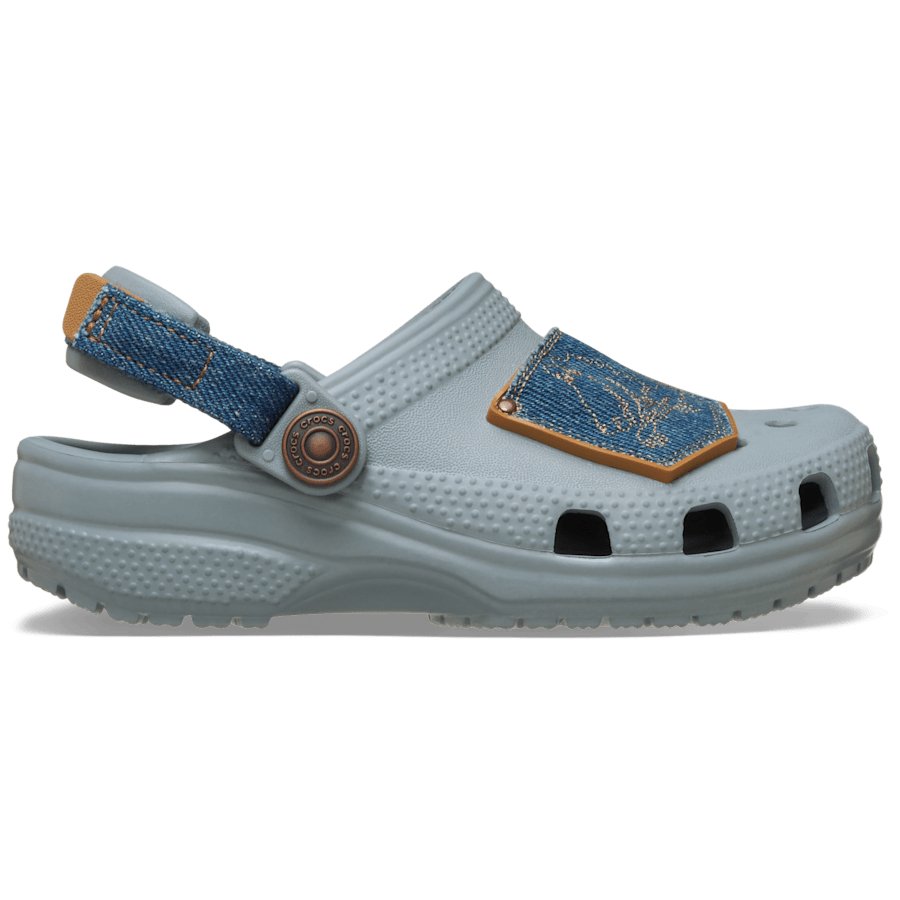 Toddler Classic Denim Adjustable Backstrap Clog Kids Online