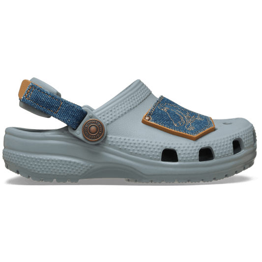 Toddler Classic Denim Adjustable Backstrap Clog Kids Online