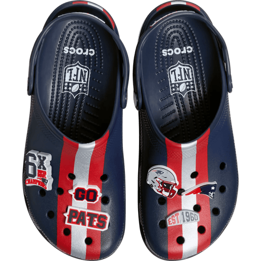 NFL New England Patriots Classic Clog Women|Men On Sale