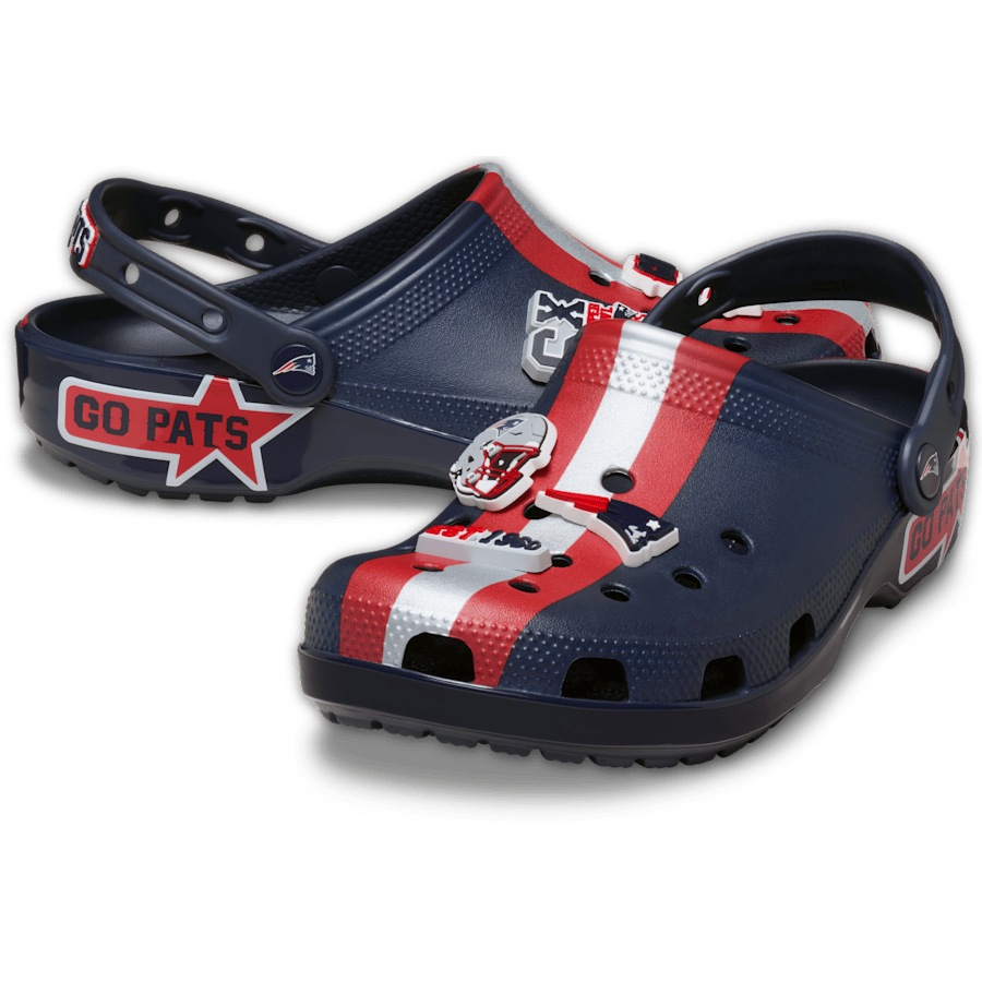 NFL New England Patriots Classic Clog Women|Men On Sale