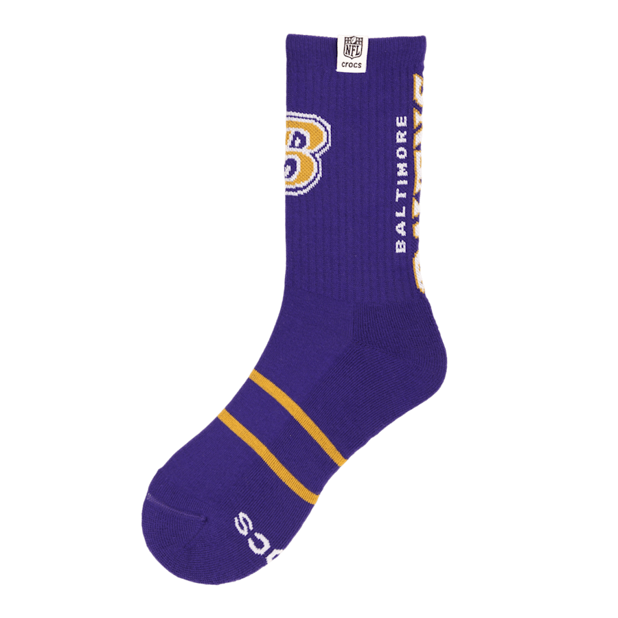 NFL Baltimore Ravens Crocs Socks Men Outlet