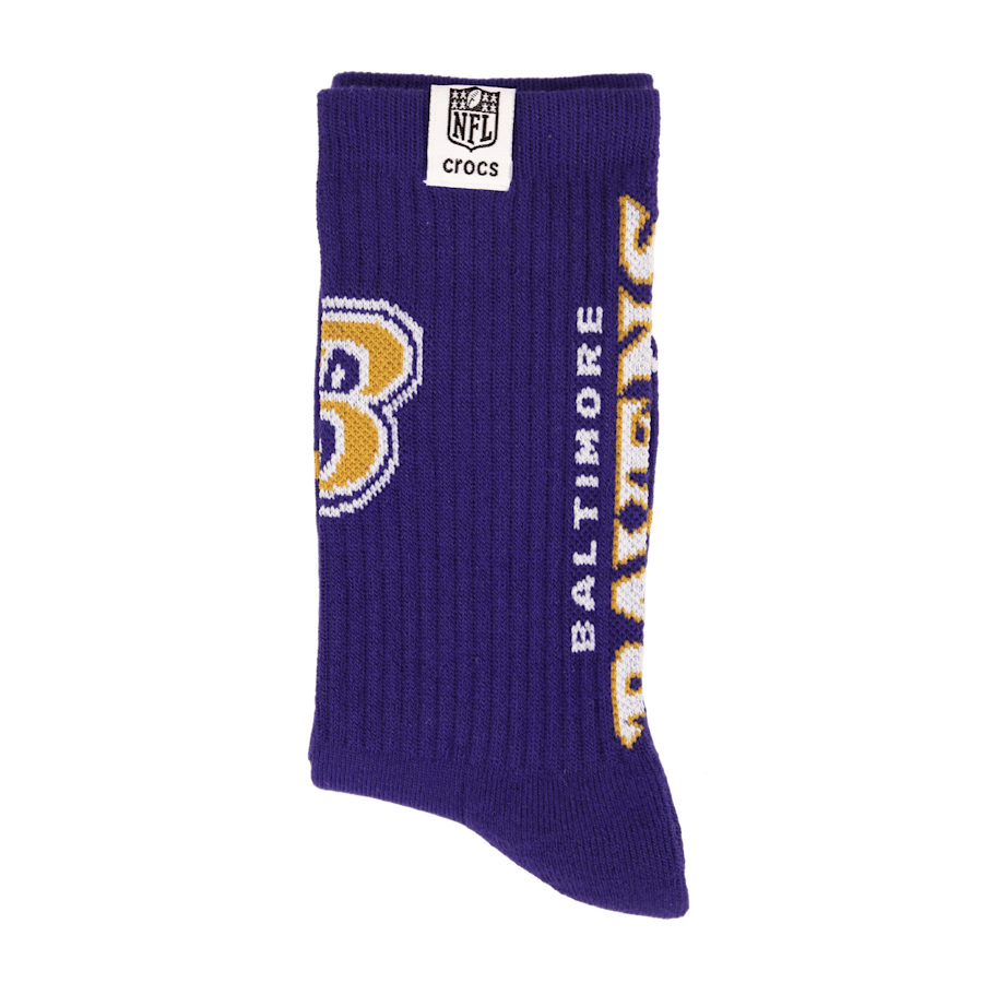 NFL Baltimore Ravens Crocs Socks Men Outlet