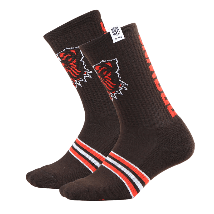 NFL Cleveland Browns Crocs Socks Men Online