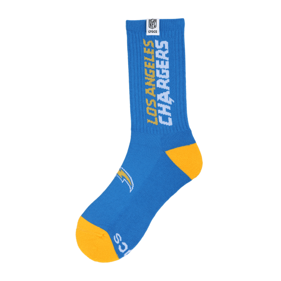 NFL Los Angeles Chargers Crocs Socks Men On Sale
