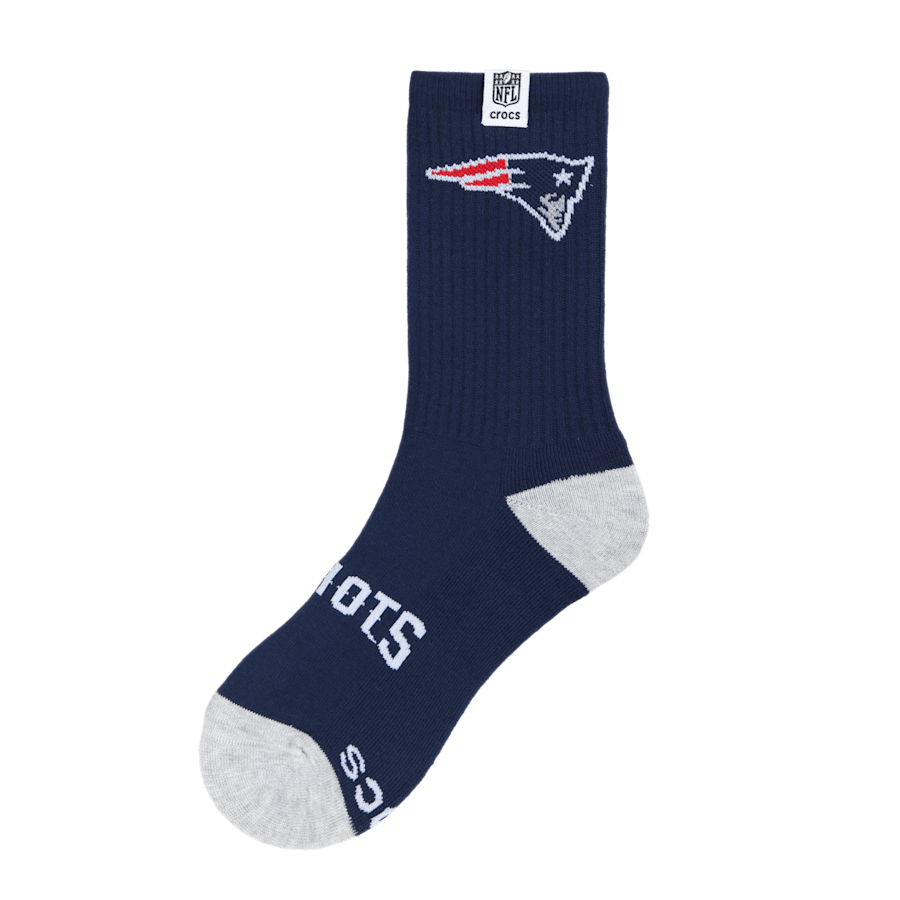 NFL New England Patriots Crocs Socks Men Discount