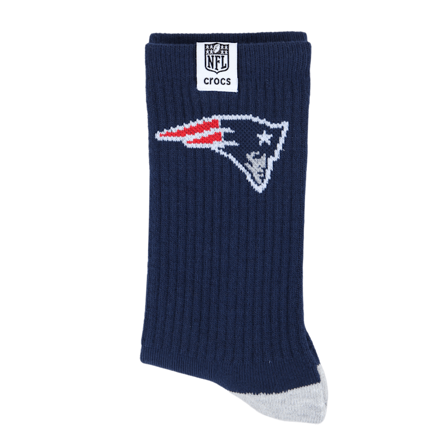 NFL New England Patriots Crocs Socks Men Discount