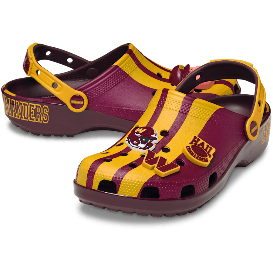 NFL Washington Commanders Classic Clog Women|Men Outlet