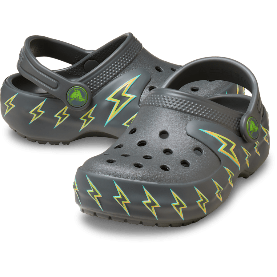 Toddler Classic Bolt Lights Clog Kids Outlet