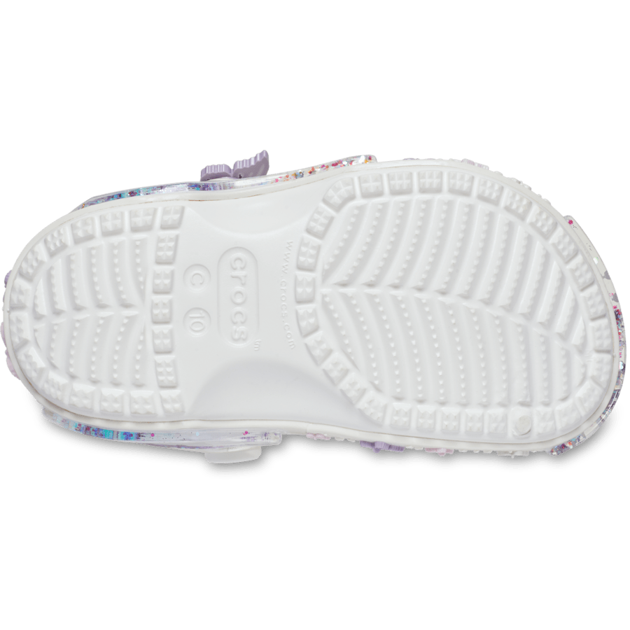 Toddler Classic Butterfly Sparkle Shaker Clog Kids Outlet