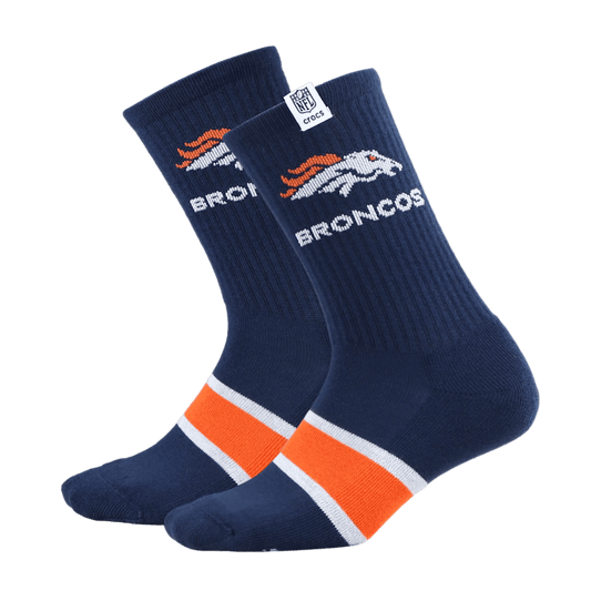NFL Denver Broncos Crocs Socks Men Outlet