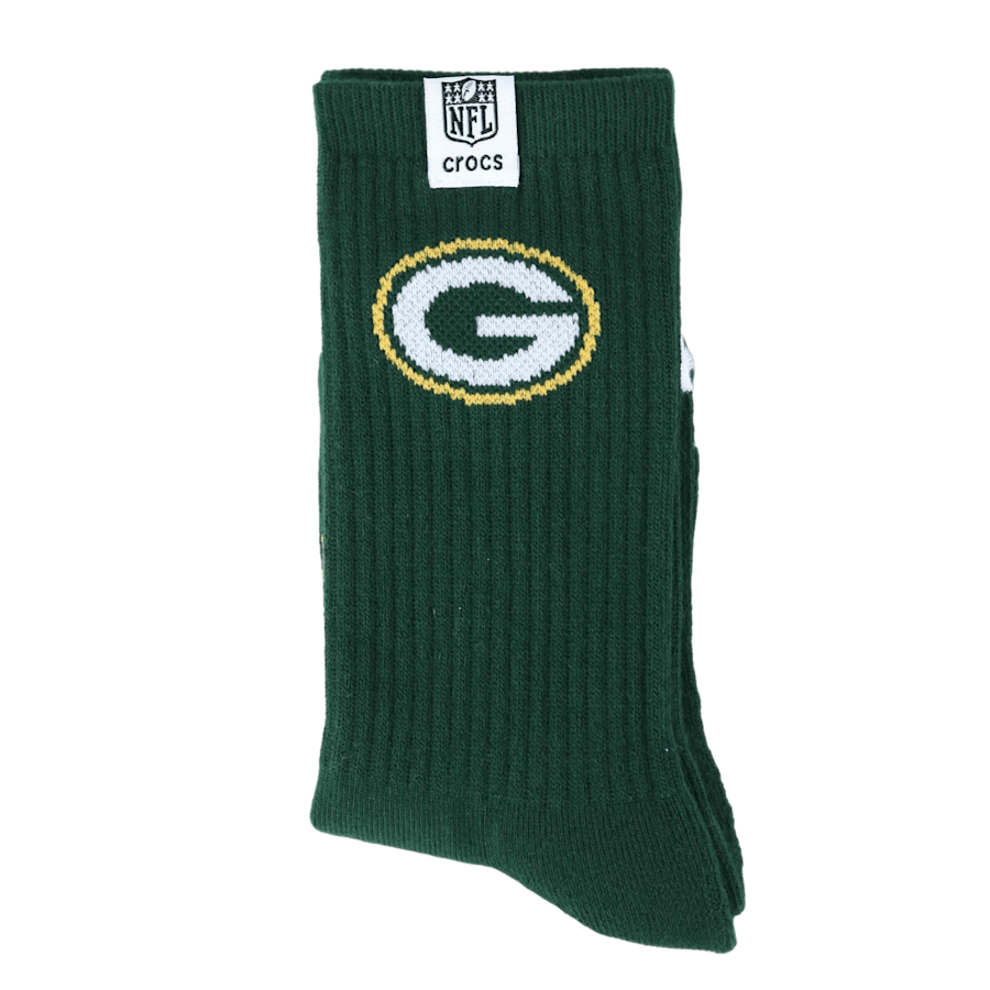 NFL Green Bay Packers Crocs Socks Men For Sale