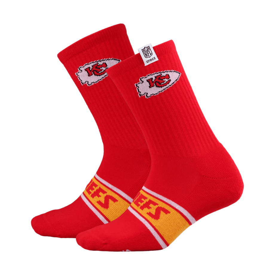 NFL Kansas City Chiefs Crocs Socks Men Sale