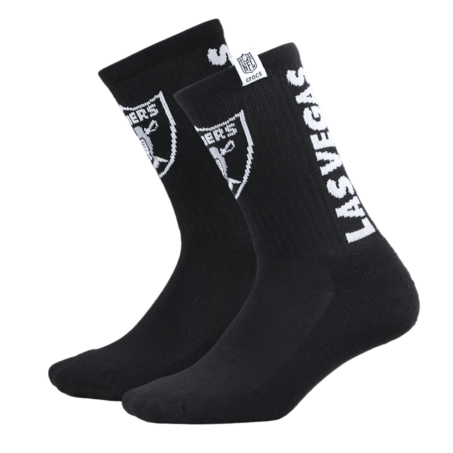 NFL Las Vegas Raiders Crocs Socks Men Outlet